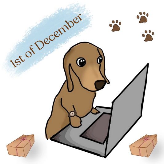 Oliver is looking for Christmas gifts - Ineffable Illustrations