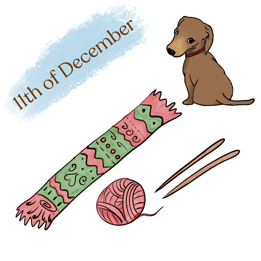 Olivers gift to Molly - Ineffable Illustrations