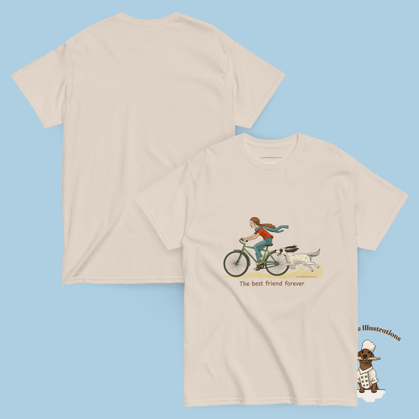 Personalized English Setter T-Shirt - The Best Friend Forever | Custom Name Tee with Molly & Zagi