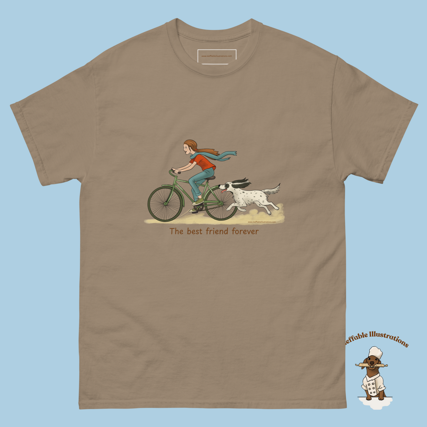 Personalized English Setter T-Shirt - The Best Friend Forever | Custom Name Tee with Molly & Zagi