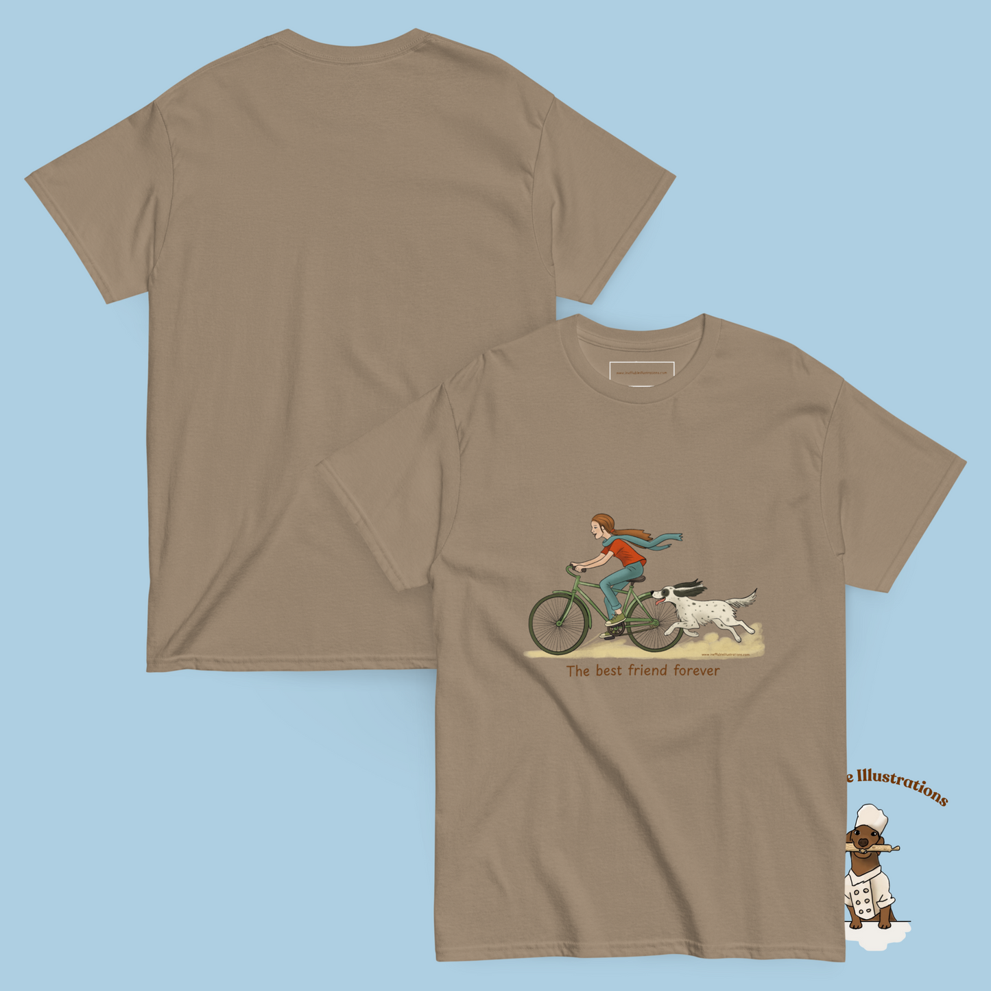 Personalized English Setter T-Shirt - The Best Friend Forever | Custom Name Tee with Molly & Zagi