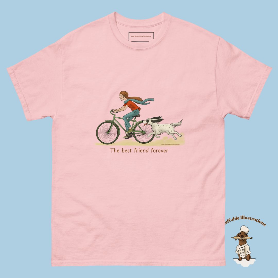 Personalized English Setter T-Shirt - The Best Friend Forever | Custom Name Tee with Molly & Zagi