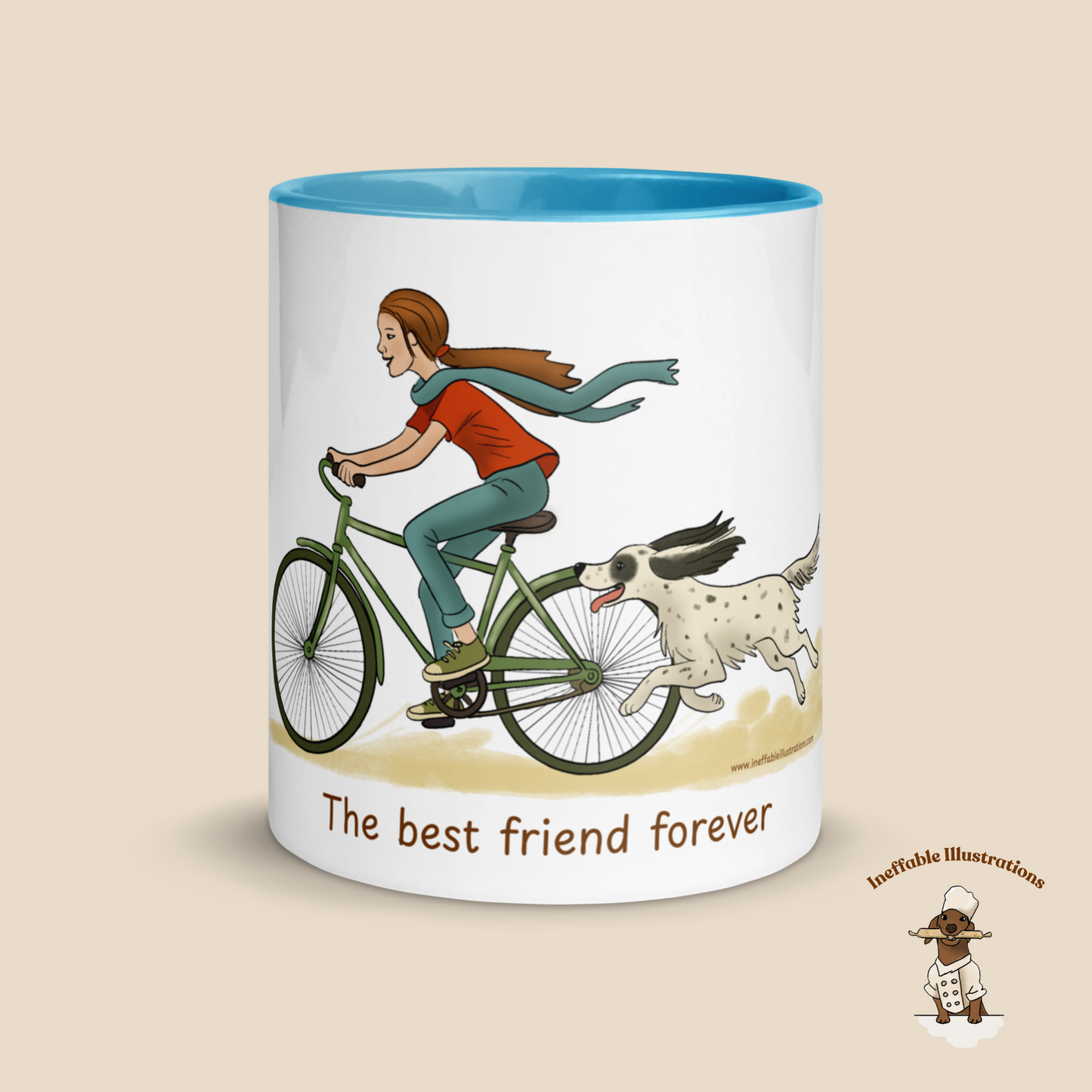Personalized English Setter Mug - The Best Friend Forever
