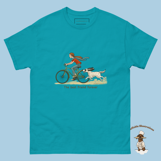 Personalized English Setter T-Shirt - The Best Friend Forever | Custom Name Tee with Molly & Zagi