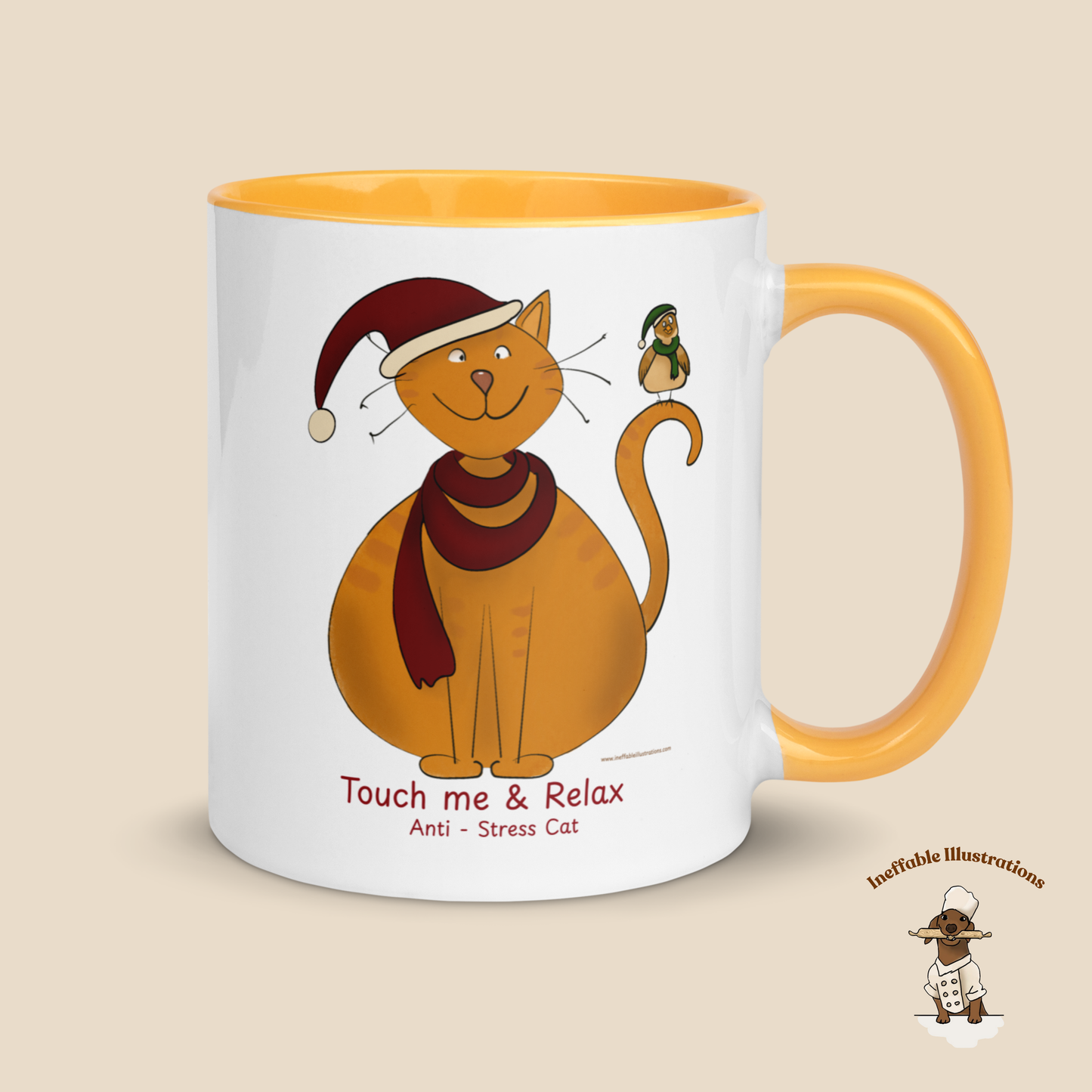 Personalized Christmas Cat Gift Set - Anti-Stress Cat Bundle