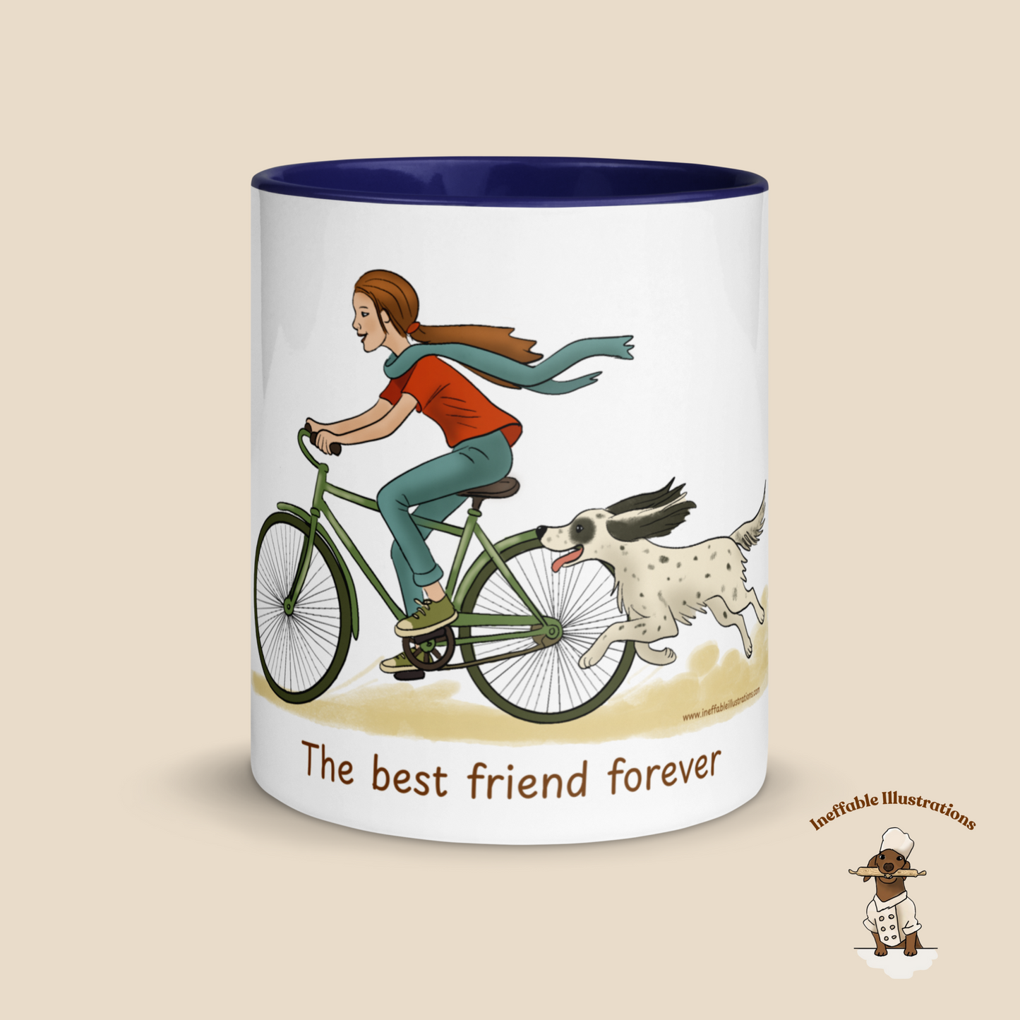 Personalized English Setter Mug - The Best Friend Forever