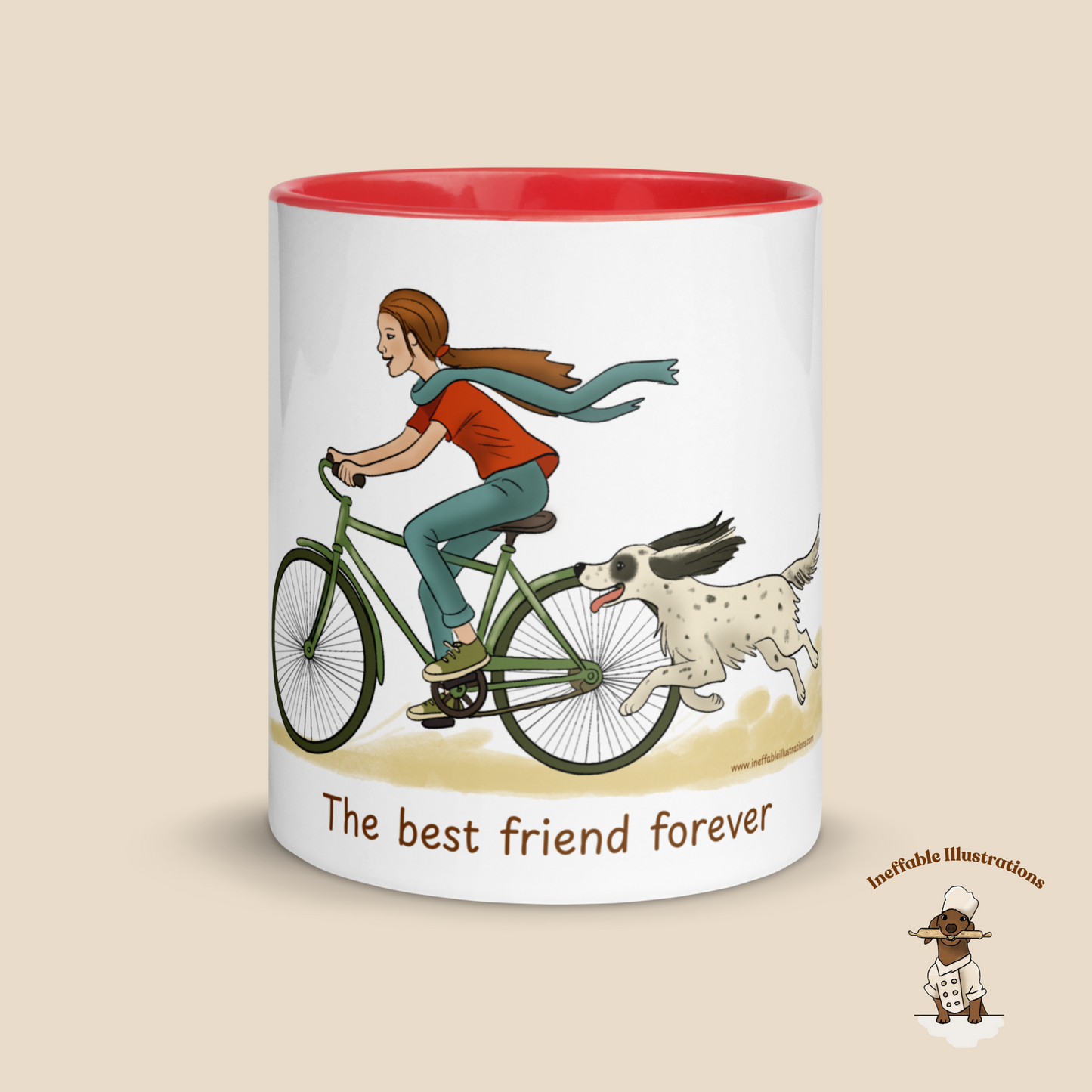 Personalized English Setter Mug - The Best Friend Forever