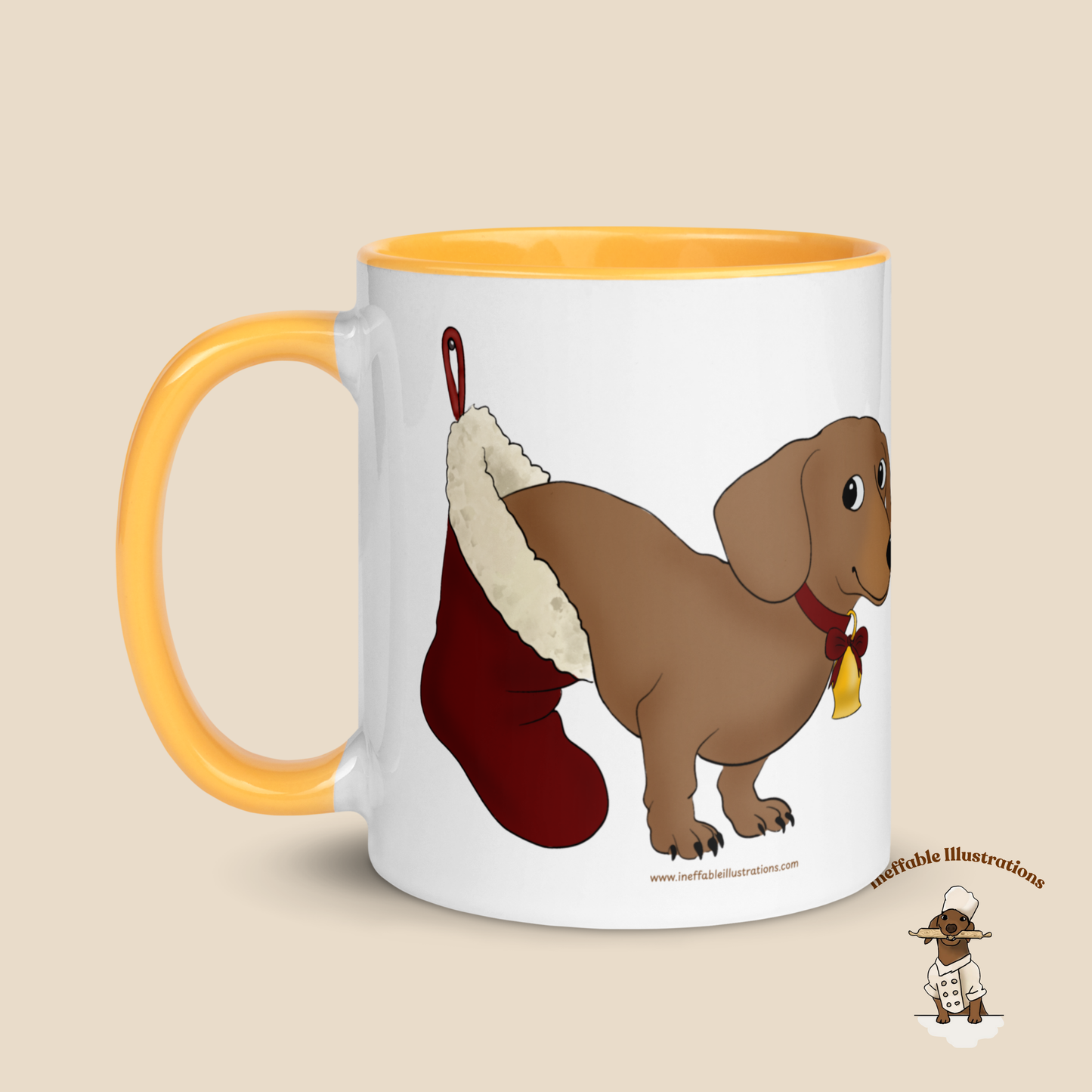Personalized Dachshund Christmas Gift Set - Oliver Bundle