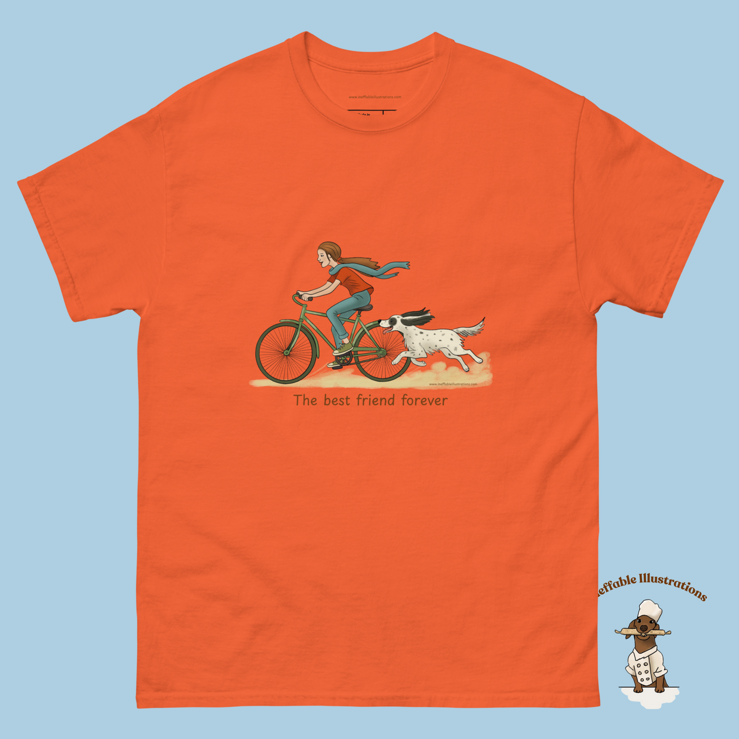 Personalized English Setter T-Shirt - The Best Friend Forever | Custom Name Tee with Molly & Zagi