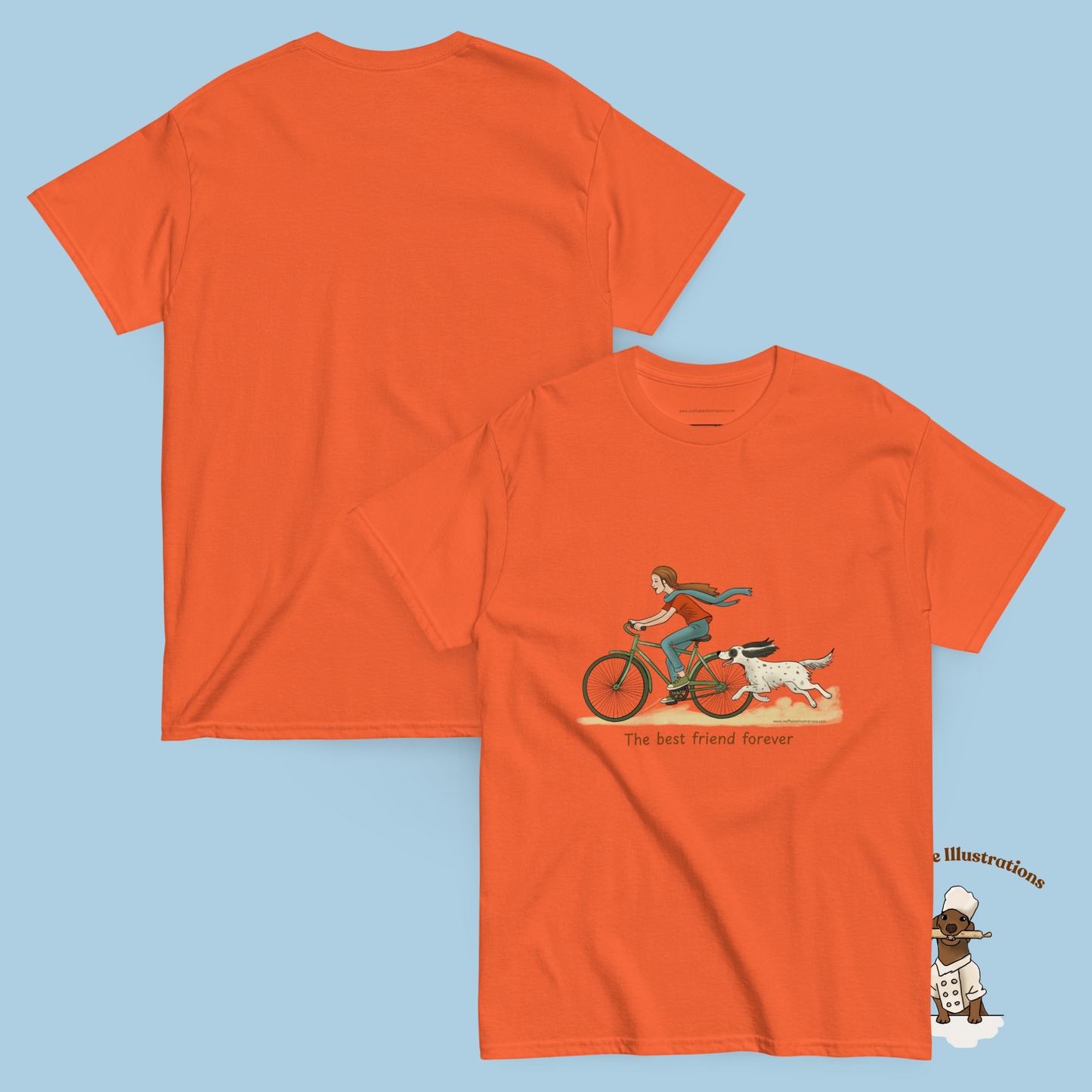 Personalized English Setter T-Shirt - The Best Friend Forever | Custom Name Tee with Molly & Zagi