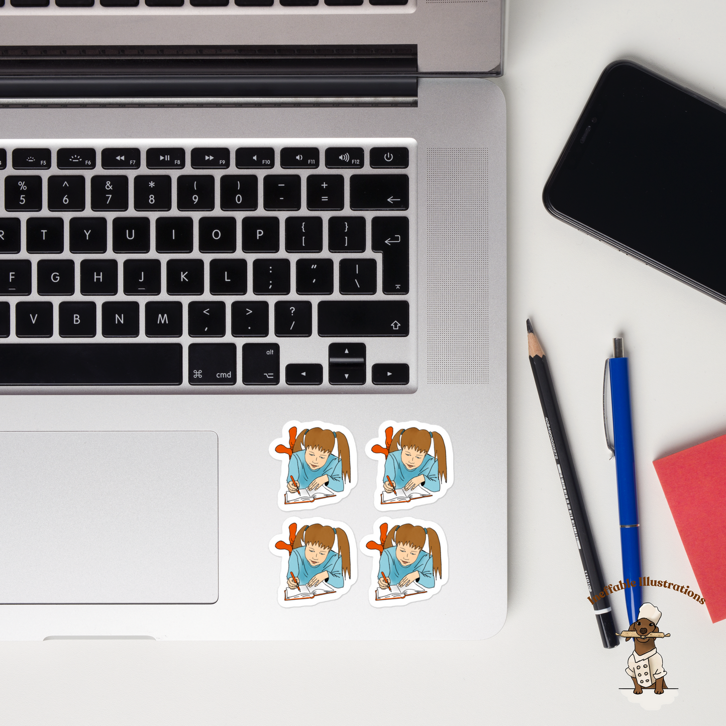 Molly Drawing Stickers - Hand-drawn Creative Kids Stickers