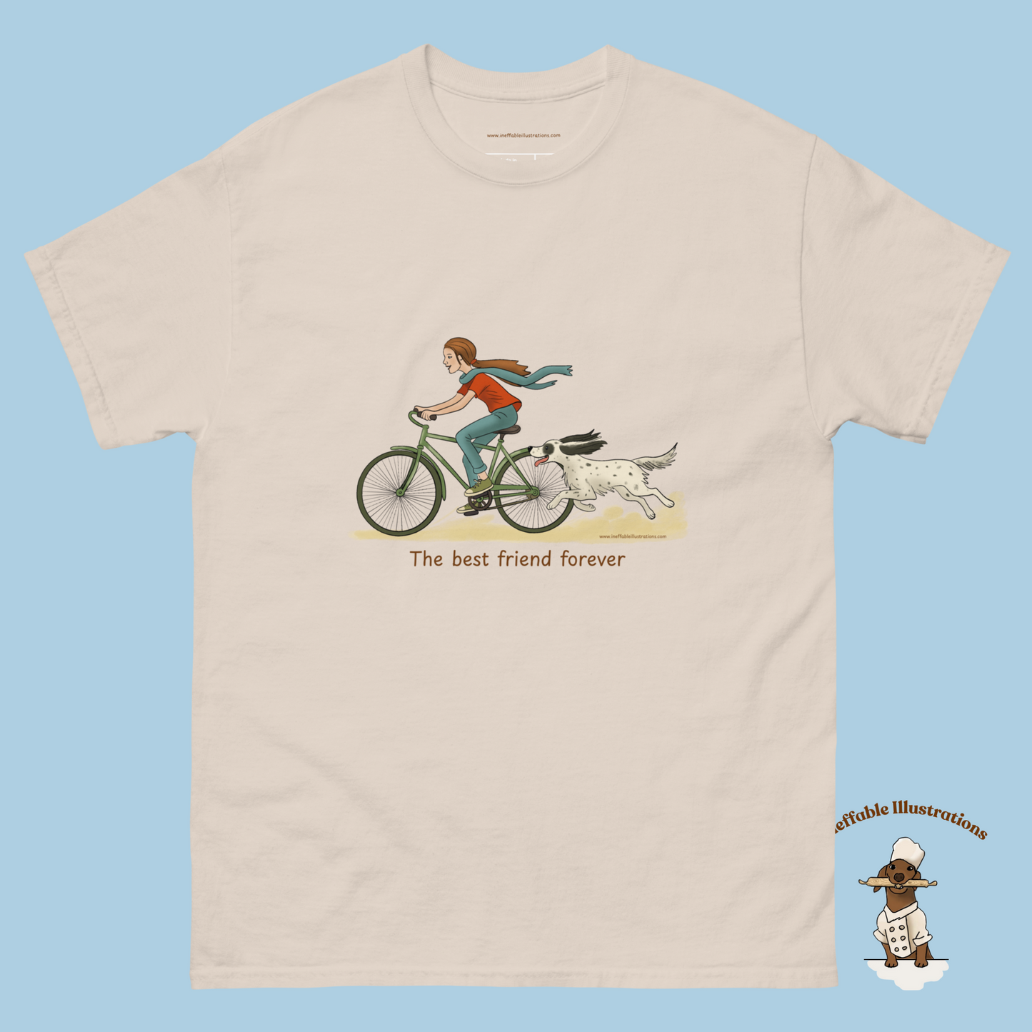 Personalized English Setter T-Shirt - The Best Friend Forever | Custom Name Tee with Molly & Zagi